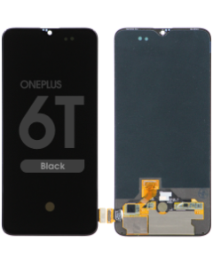 LCD Screen and Digitizer Assembly for OnePlus 6T (No Frame) (Black)