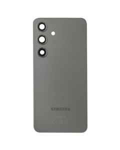 OEM Pull - Back Cover w/ Camera Lens for Samsung Galaxy S24 5G (S921) (Onyx Black) - Injured Gadgets