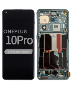 Refurbished - OLED Screen and Digitizer Assembly w/ Frame for OnePlus 10 Pro (Panda White)