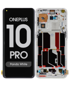 Refurbished - OLED Screen and Digitizer Assembly w/ Frame for OnePlus 10 Pro (Panda White)