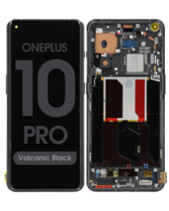 Refurbished - OLED Screen and Digitizer Assembly w/ Frame for OnePlus 10 Pro (Volcanic Black)
