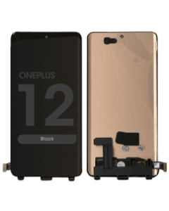 Refurbished - LCD Screen and Digitizer Assembly for OnePlus 12 5G / Oppo Find X7 Ultra (2024) (Black)