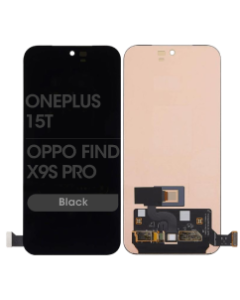 Refurbished - LCD Screen and Digitizer Assembly for OnePlus 15T / Oppo Find X9s Pro (No Frame) (Black) - Injured Gadgets