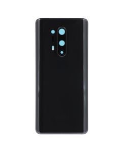 Back Cover w/ Camera Lens for OnePlus 8 Pro (Onyx Black)