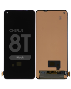 Refurbished - OLED Screen and Digitizer Assembly for OnePlus 8T (No Frame) (Black)