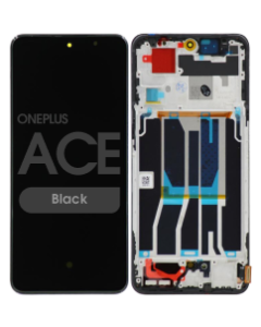 Refurbished - OLED Screen and Digitizer Assembly w/ Frame for OnePlus Ace (Black)