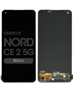Refurbished - OLED Screen and Digitizer Assembly for OnePlus Nord CE 2 5G (No Frame) (Black)