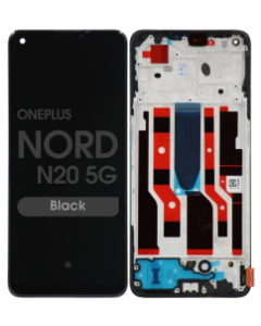 Refurbished - OLED Screen and Digitizer Assembly w/ Frame for OnePlus Nord N20 5G (Black)
