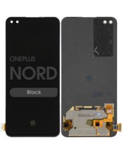 Refurbished - OLED Screen and Digitizer Assembly for OnePlus Nord (Black)