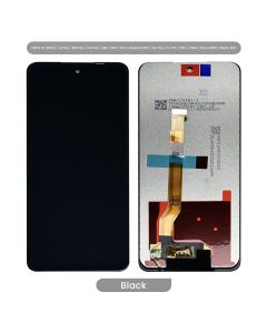 Refurbished - LCD Screen and Digitizer Assembly for  Oppo A1 (2023) / A2 5G / A58 4G / A79 5G / A98 / K11X / F23 / Realme C55 / C67 5G / 11 / 11X / V50 / V50S / Narzo N55 / Narzo 60X (No Frame) (Black)