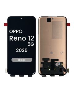 Refurbished - LCD Screen and Digitizer Assembly for Oppo Reno12 5G (2024) (No Frame) (Black)