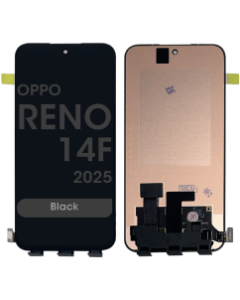Refurbished - LCD Screen and Digitizer Assembly for Oppo Reno 14 F (2025) (No Frame) (Black)