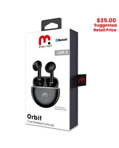 MyBat Pro - Orbit True Wireless Earbuds w/ Charging Case (Black)