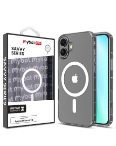 MyBat Pro - Savvy Series MagSafe Case for iPhone 16 (Clear)