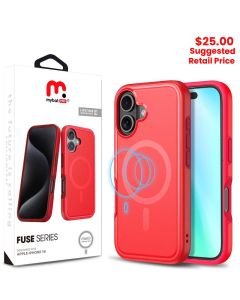 MyBat Pro - Fuse Series w/ MagSafe Case for iPhone 16 (Red)