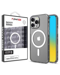 MyBat Pro - Savvy Series MagSafe Case for iPhone 16 Pro (Clear)