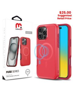 MyBat Pro - Fuse Series w/ MagSafe Case for iPhone 16 Pro Max (Red)