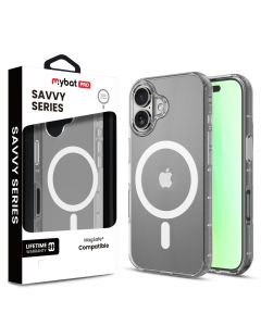 MyBat Pro - Savvy Series MagSafe Case for Apple iPhone 17 (Clear)