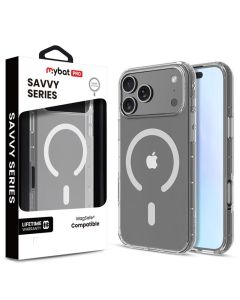 MyBat Pro - Savvy Series MagSafe Case for iPhone 17 Pro (Clear)
