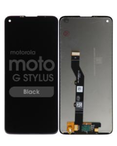 Refurbished - LCD Screen and Digitizer Assembly for Motorola Moto G Stylus (XT2115 / 2021) (No Frame) (Black)