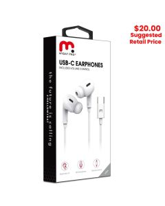 MyBat Pro - USB-C Digital Audio Earphone (White)