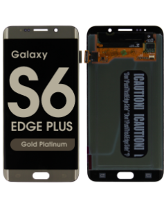 Refurbished - OLED Screen and Digitizer Assembly for Samsung Galaxy S6 Edge Plus (G928) (No Frame) (Gold Platinum)