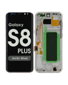 Refurbished - OLED Screen and Digitizer Assembly w/ Frame for Samsung Galaxy S8 Plus (G955) (Arctic Silver)