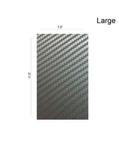 ProtectionPro - Blank Carbon Fiber Silver Film (Large)