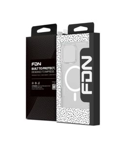 FDN - Clear Series MagSafe Case for iPhone 16 Pro Max (Clear)
