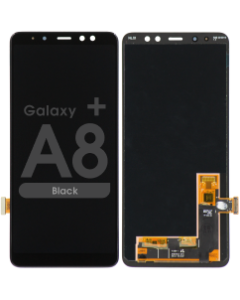 LCD Screen and Digitizer Assembly for Samsung Galaxy A8 Plus (A730) (No Frame) (Black)