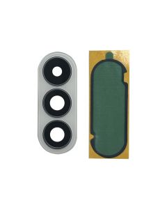 Premium - Rear Camera Lens Cover w/ Bezel Ring for Samsung Galaxy S26 Plus 5G (S947) (White)