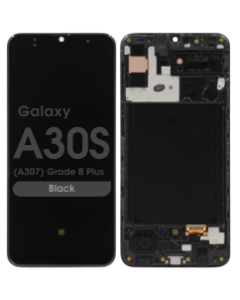 OEM Pull - OLED Screen and Digitizer Assembly w/ Frame for Samsung Galaxy A30s (A307) (Grade B Plus)