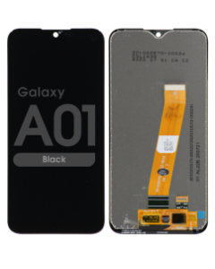 LCD Screen and Digitizer Assembly for Samsung Galaxy A01 (Big Connector) (USB-C) (A015) (No Frame) (Black)