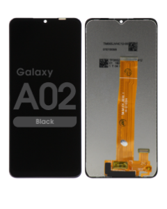 Refurbished - LCD Screen and Digitizer Assembly for Samsung Galaxy A02 (A022M / 2020) (US Version) (No Frame) (Black)