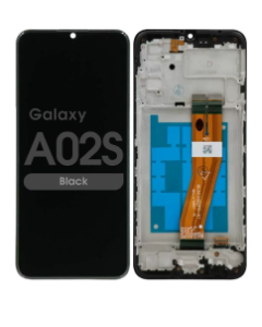 Incell - LCD Screen and Digitizer Assembly w/ Frame for Samsung A02s (A025F / 2020) (International Version) (Black)