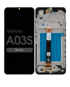 Refurbished - LCD Screen and Digitizer Assembly w/ Frame for Samsung Galaxy A03s (A037U / 2021) (US Version) (Black)