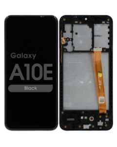 Refurbished -  LCD Screen and Digitizer Assembly w/ Frame for Samsung Galaxy A10e (A102 / 2019) (Black) 