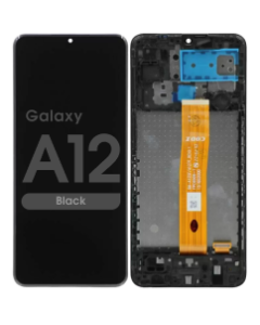 Incell - LCD Screen and Digitizer Assembly w/ Frame for Samsung Galaxy A12 (A125 / 2020)