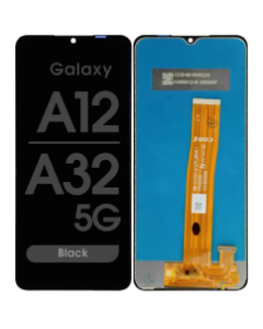 Incell - LCD Screen and Digitizer Assembly for Samsung Galaxy A12 (A125 / 2020) / A32 5G (A326 / 2021) (No Frame) (Black)