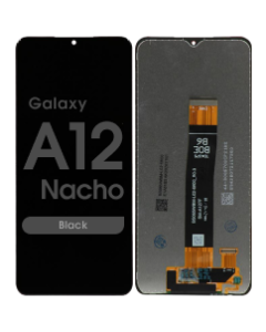 Refurbished - LCD Screen and Digitizer Assembly for Samsung Galaxy A12 Nacho (A127 / 2021) (No Frame) (Black)