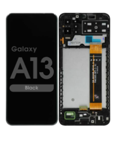 Refurbished - LCD Screen and Digitizer Assembly w/ Frame for Samsung Galaxy A13 (A135 / 2022) (Black)