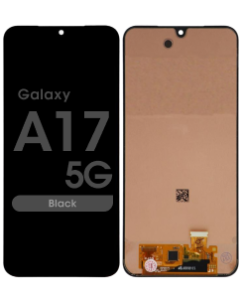 Refurbished - LCD Screen and Digitizer Assembly for Samsung Galaxy A17 5G (A176 / 2025) (Black) (No Frame)