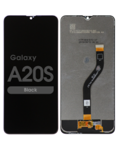 Incell - LCD Screen and Digitizer Assembly for Samsung Galaxy A20s (A207) (No Frame) (Black)