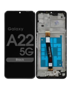 Incell - LCD Screen and Digitizer Assembly w/ Frame for Samsung Galaxy A22 5G (A226 / 2021) (Black)