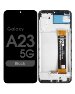 Refurbished - LCD Screen and Digitizer Assembly w/ Frame for Samsung Galaxy A23 5G (A236U/B / 2022) (Black)