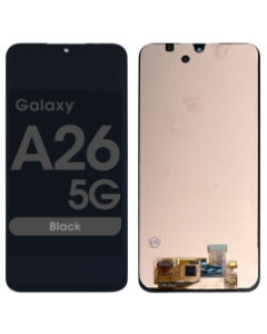 Refurbished - OLED Screen and Digitizer Assembly for Samsung Galaxy A26 5G (A266 / 2025) (No Frame) (Black)