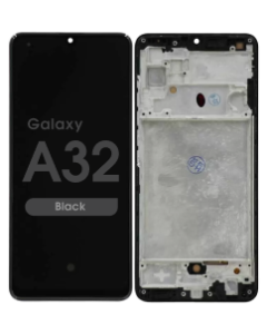 Incell - LCD Screen and Digitizer Assembly w/ Frame for Samsung Galaxy A32 (A325 / 2021) (Black)