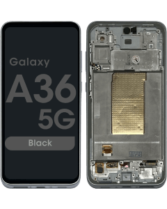 Refurbished - LCD Screen and Digitizer Assembly w/ Frame for Samsung Galaxy A36 5G (A366 / 2025) (White)