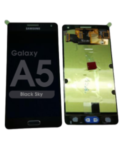 LCD Screen and Digitizer Assembly w/ Home Button Flex for Samsung Galaxy A5 (A500) (No Frame) (Black Sky)