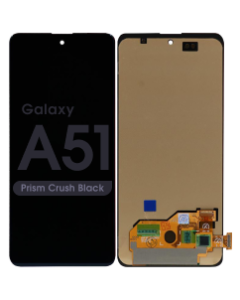 Refurbished - LCD Screen and Digitizer Assembly for Samsung Galaxy A51 (A515 / 2019) (No Frame) (Prism Crush Black)